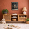 Just Lion Around by Boid, limited edition print, in room