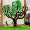 Banksy’s Tree by Chris Ross Williamson, original painting