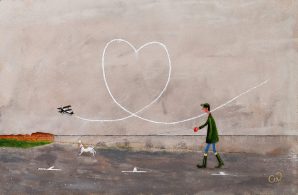 Slipstream Heart by Chris Ross Williamson, original painting