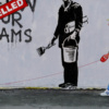 The Sticky Dream by Chris Ross Williamson, original painting, detail