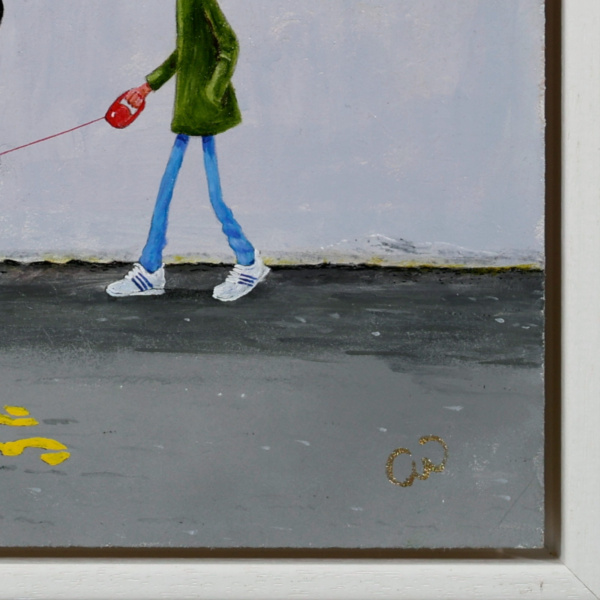 The Sticky Dream by Chris Ross Williamson, original painting, detail
