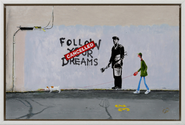The Sticky Dream by Chris Ross Williamson, original painting