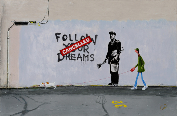The Sticky Dream by Chris Ross Williamson, original painting