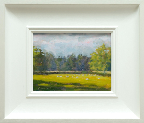 Golden Pastures, Sussex by Matthew Cordwell, original painting
