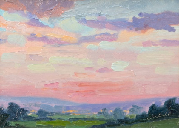 A Touch Of Warmth by Matthew Cordwell, original painting