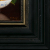 Lemons on Porcelain Bowl by Ronald Berger, original painting, detail