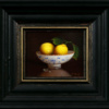 Lemons on Porcelain Bowl by Ronald Berger, original painting