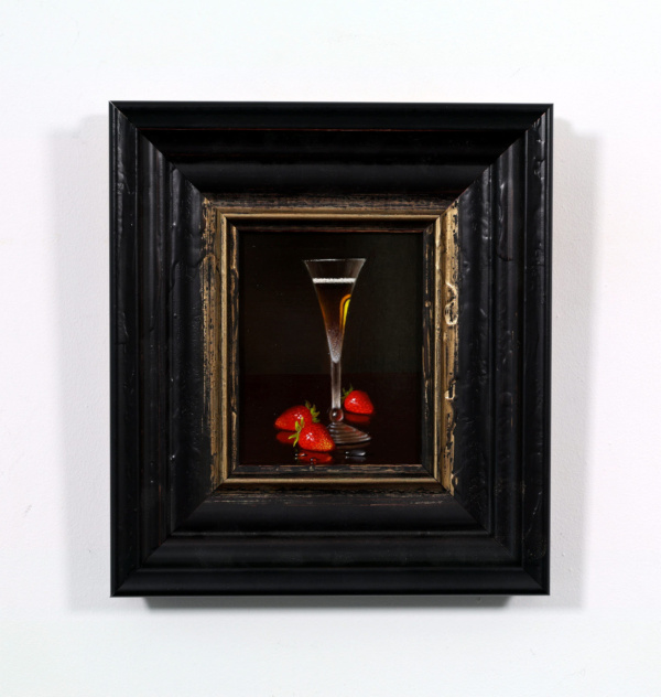 Strawberries and Champagne by Ronald Berger, original painting