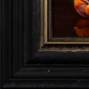 Two Nectarines by Ronald Berger, original painting, detail