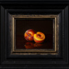 Two Nectarines by Ronald Berger, original painting