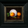 Tangerines on Porcelain Bowl by Ronald Berger, original painting