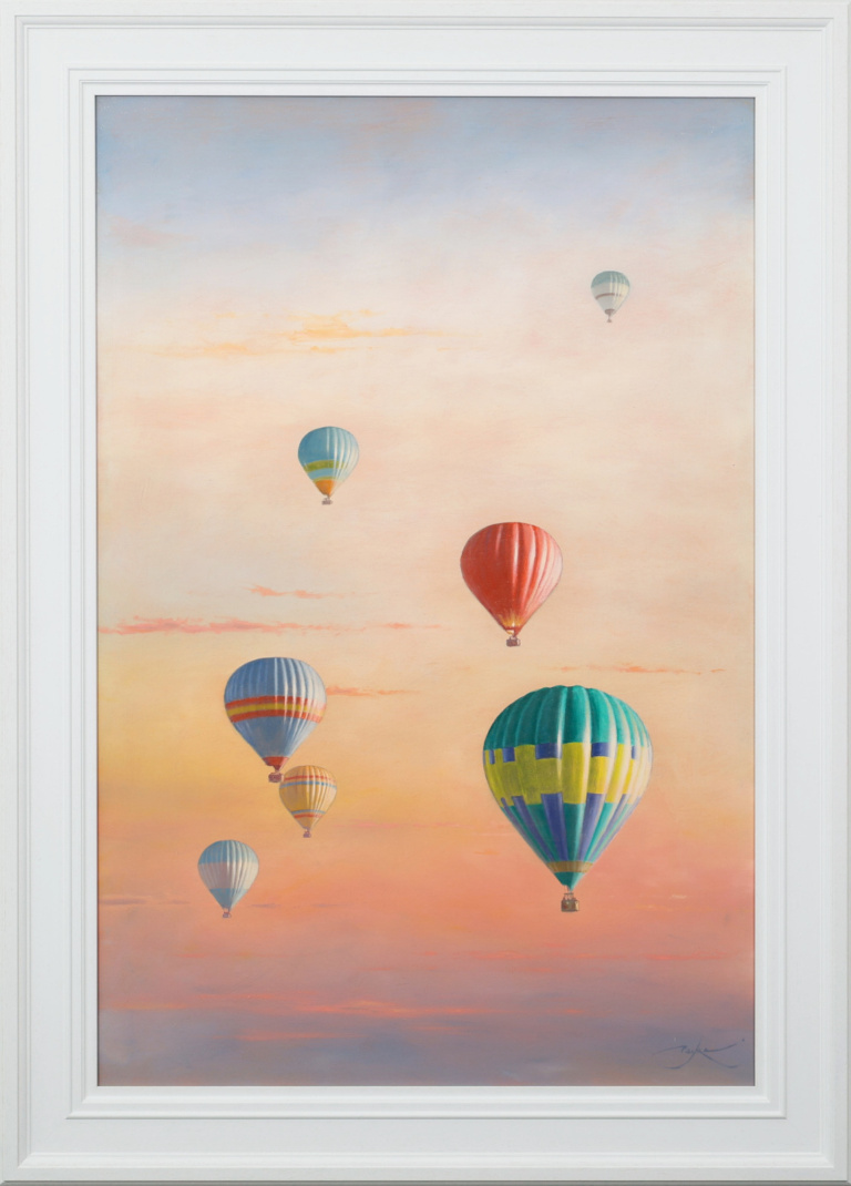 Rising Over Sunset
