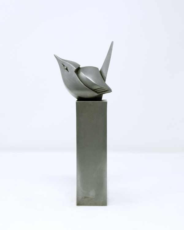 Paul Harvey — Wren (Pewter Finish) (view 3)