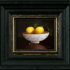 Ronald Berger — Lemons on Porcelain Bowl Commission