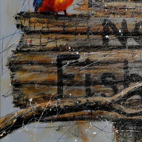 Ruby Keller — No Fishing Only Kingfishers Commission (view 13)