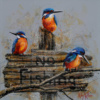 Ruby Keller — No Fishing Only Kingfishers Commission (view 10)
