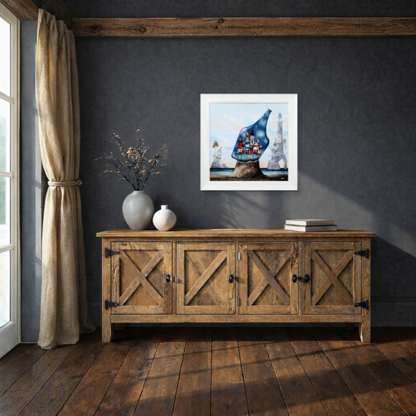 Moon & Sixpence (Original) by Gary Walton, original painting