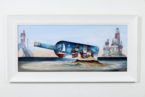 The Clock Tower (Original) by Gary Walton, original painting