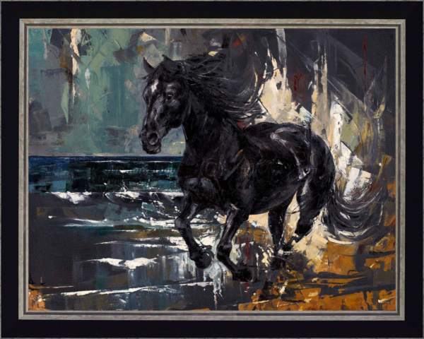 Anthony Dobson — Galloping Home (Large Artist's Proof) (view 9)