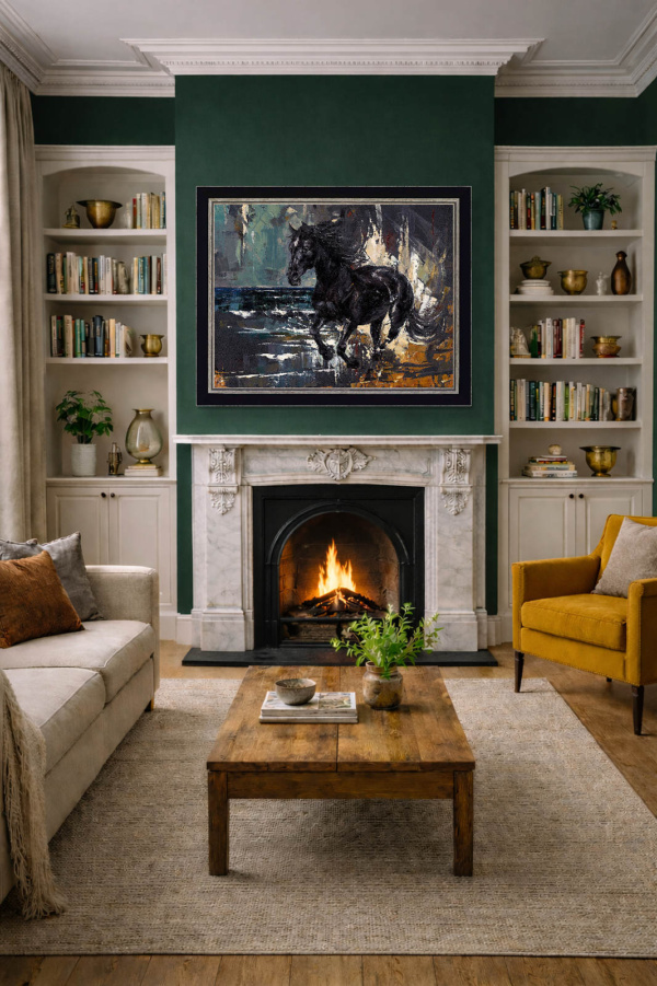 Anthony Dobson — Galloping Home (Large Artist's Proof) (view 6)