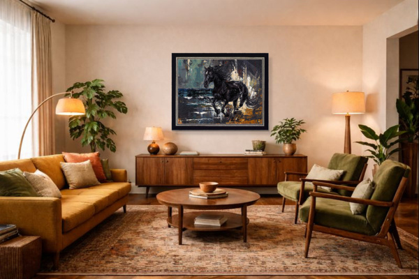 Anthony Dobson — Galloping Home (Large Artist's Proof) (view 7)