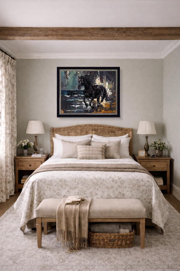 Anthony Dobson — Galloping Home (Large Artist's Proof) (view 2)