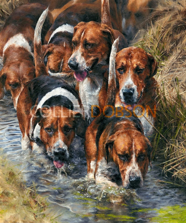 Anthony Dobson — The Waders (Large Artist's Proof) (view 9)