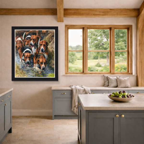 Anthony Dobson — The Waders (Large Artist's Proof) (view 6)