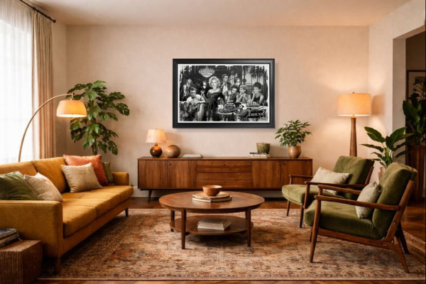 Ben Jeffery — Hollywood Hall Of Fame - Canvas Deluxe (view 3)