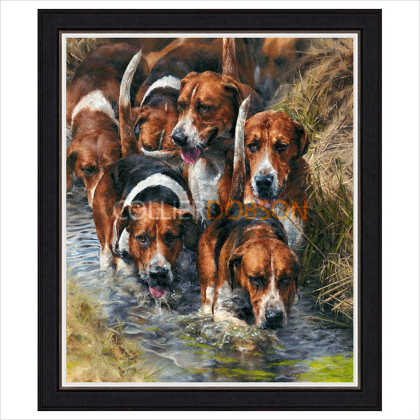 Anthony Dobson — The Waders (Large Artist's Proof) (framed)