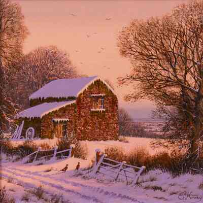 Edward Hersey Winter Paintings