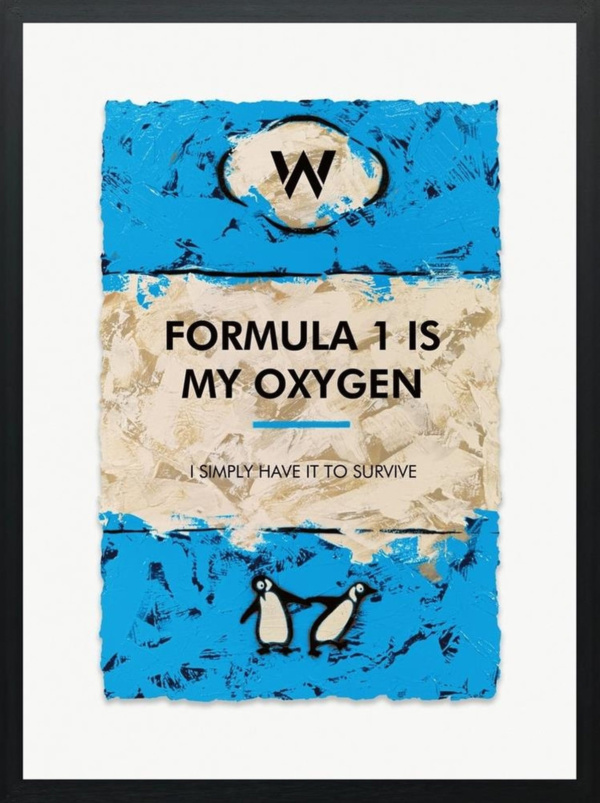 Hue Folk — Williams - F1 Philosophy (framed)