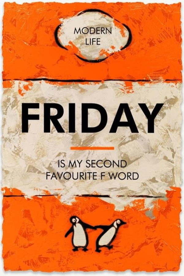 Hue Folk — My Second Favourite F Word (unframed)