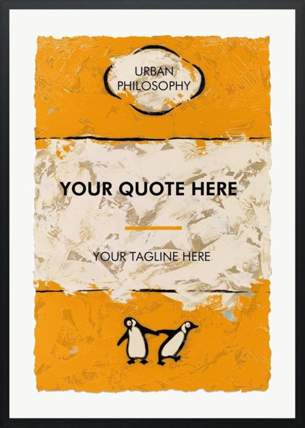 Hue Folk — Write Your Own Story - Paper Deluxe (framed)