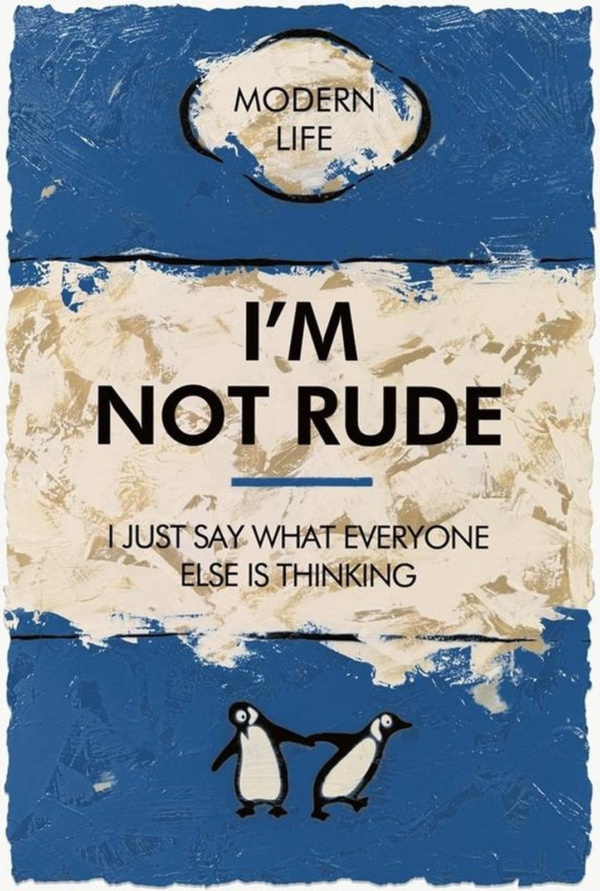 Hue Folk — I'm Not Rude - Paper Deluxe