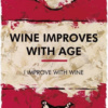 Hue Folk — I Improve With Wine... (unframed)