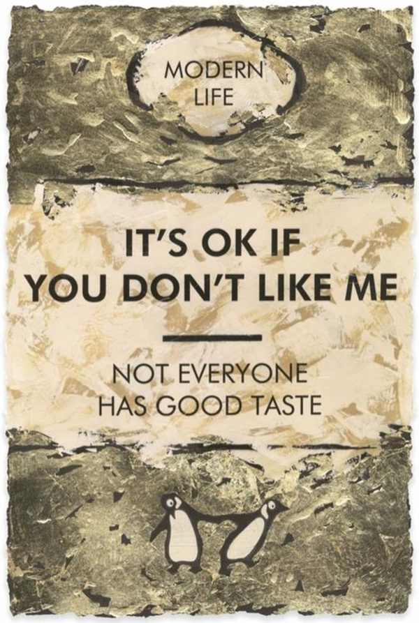 Hue Folk — It's OK If You Don't Like Me... Gold Leafed