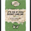 Hue Folk — It's OK If You Don't Like Me... (framed)