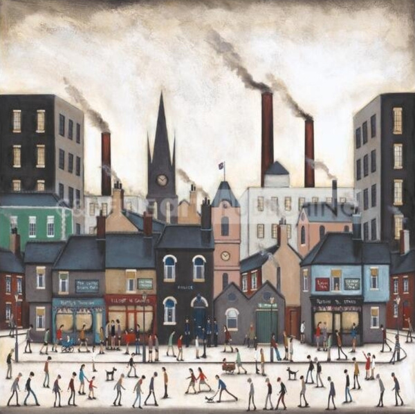 Sean Durkin — A Northern Saturday (unframed)