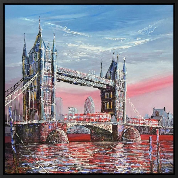 Nigel Cooke — The City Of London - Canvas Deluxe