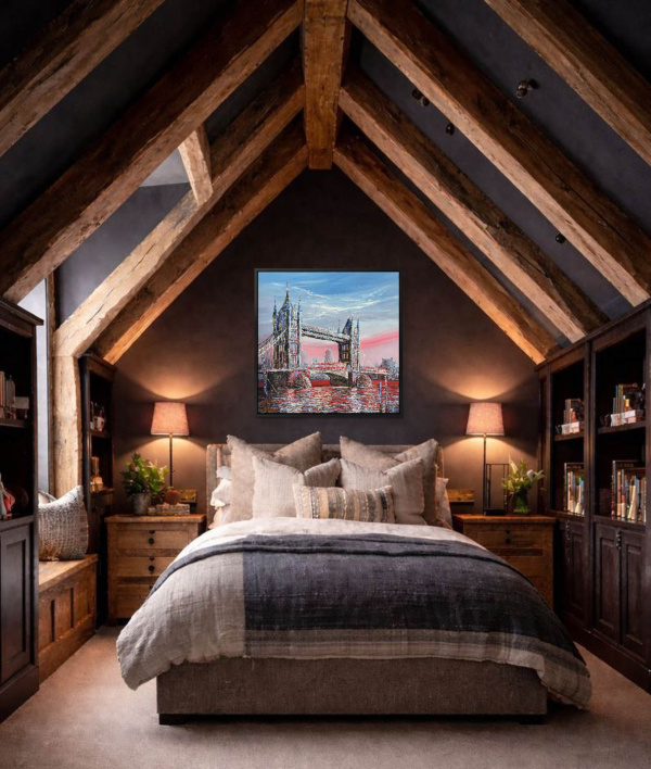 Nigel Cooke — The City Of London - Canvas Deluxe (view 4)