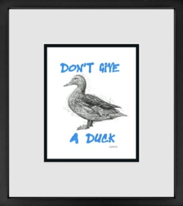 Don’t Give A Duck – Miniature, Scott Tetlow