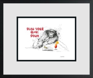 Slow Your @%_! – Miniature, Scott Tetlow