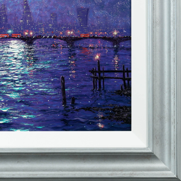 Andrew Grant Kurtis — Moonlight Sparkle Across The River Thames (view 14)