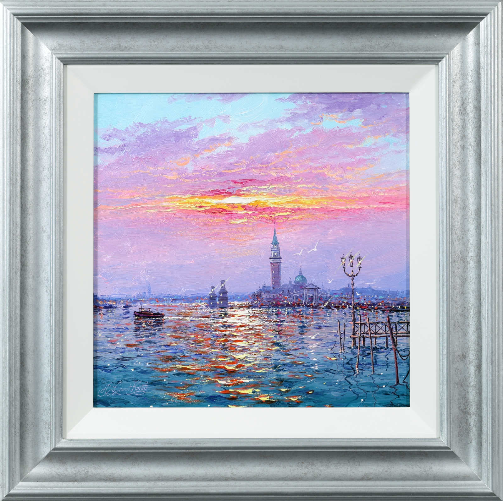 Sunshine Sparkle Across San Giorgio Maggiore