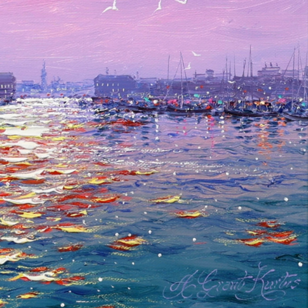 Andrew Grant Kurtis — Sunshine Sparkle Across The Lagoon, Venice (view 13)