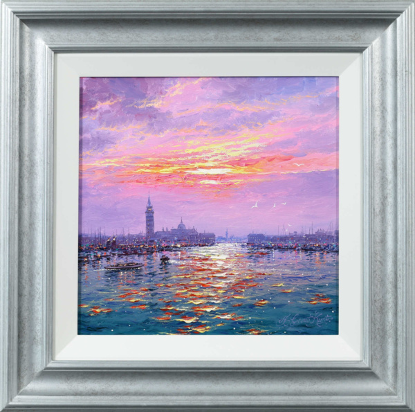Andrew Grant Kurtis — Sunshine Sparkle Across The Lagoon, Venice