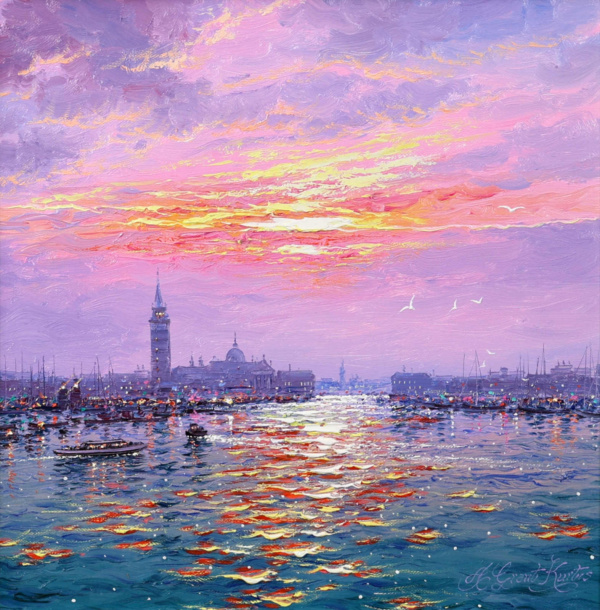 Andrew Grant Kurtis — Sunshine Sparkle Across The Lagoon, Venice (view 10)
