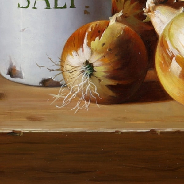 Zoltan Preiner — Salt Pot With Onions (view 3)