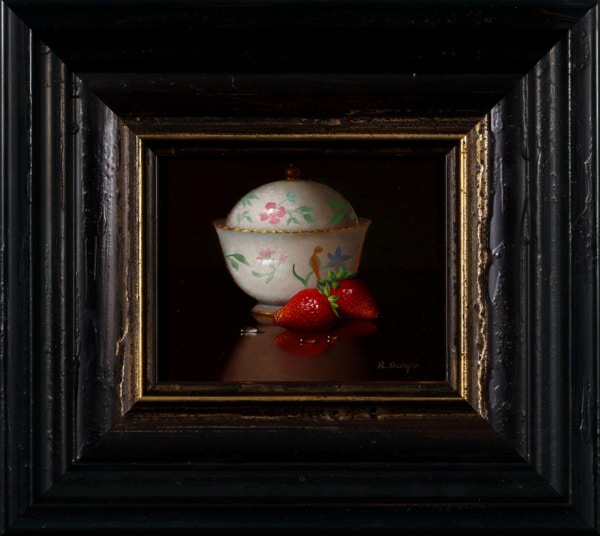 Strawberries & Porcelain by Ronald Berger